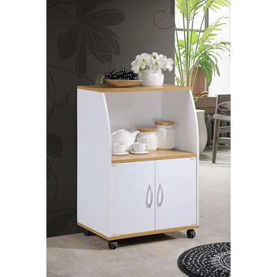 Mikhel Wood Kitchen Island