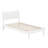 Phoenix Wood Platform Bed with Matching Footboard-324910955-324910959