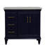 Ensemble de meuble-lavabo simple 37 po Livonia-1642843090