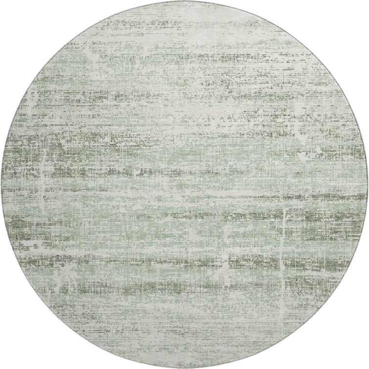 Premium Machine Washable Gerardo Sage Rug