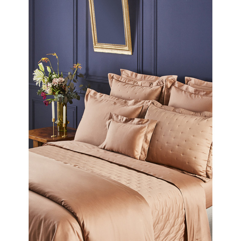 Triomphe Bedding, Queen Coverlet/Bedspread, Celeste