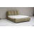 Upholstered Platform Bed with Oversized Padded Backrest-1578918509-1563618052