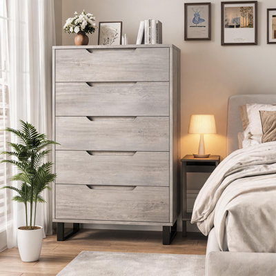 grey tall dresser for bedroom Dressers & Chests You'll Love ikea grey dresser