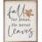" Fall for Jesus Leaf " Textual Art Print-625434604