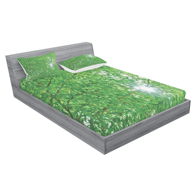 Microfiber Sheet Set, Full Sheet Set with Fitted Sheet