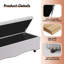 Repose-pieds rembourré Treda-956631143