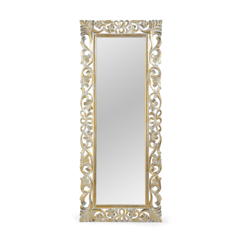 Vivan Wood Rectangle Mirror
