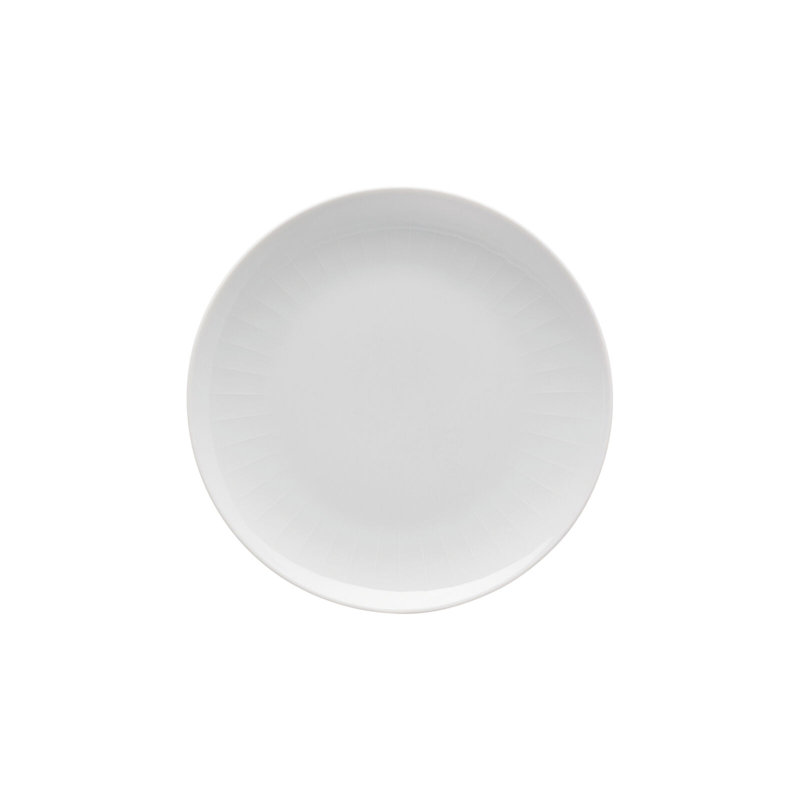 Joyn Porcelain Salad/Dessert Plate, White