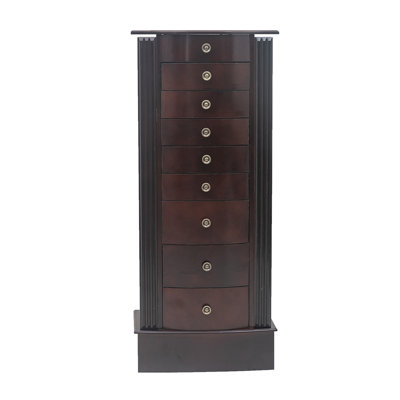 Armoire pour bijoux avec miroir Garr