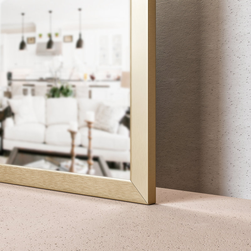 Schweitzer Bathroom / Vanity Mirror, 30" x 36", Gold