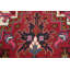 Tapis unique en laine noué à la main New Age Heriz rouge de 5 pi x 6 pi 8 po Nixen