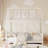 Wood Full Size House Bed With Guardrail And LED, White-1009718186