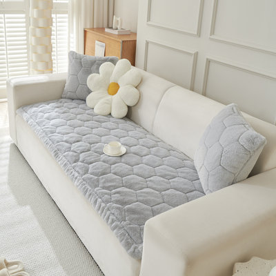Housse pour canapé en peluche de vison ultra doux