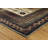 Machine Washable Area Rug Animal Print Machine Woven in Brown/Red/Black-231205222
