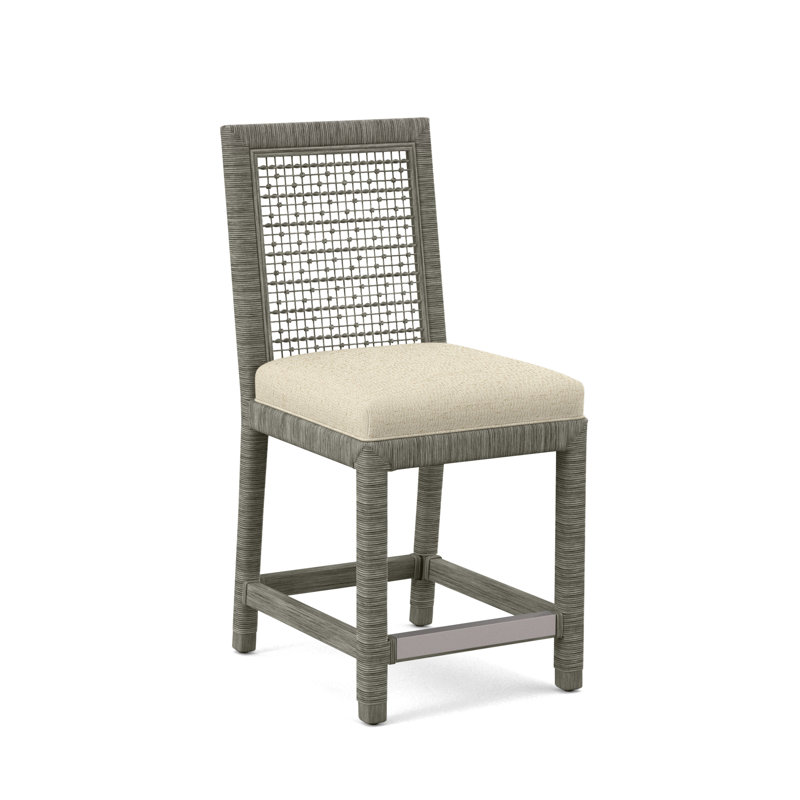 Pine Isle 24" Counter Stool, Moss Chenille; 0344-43, Greystone