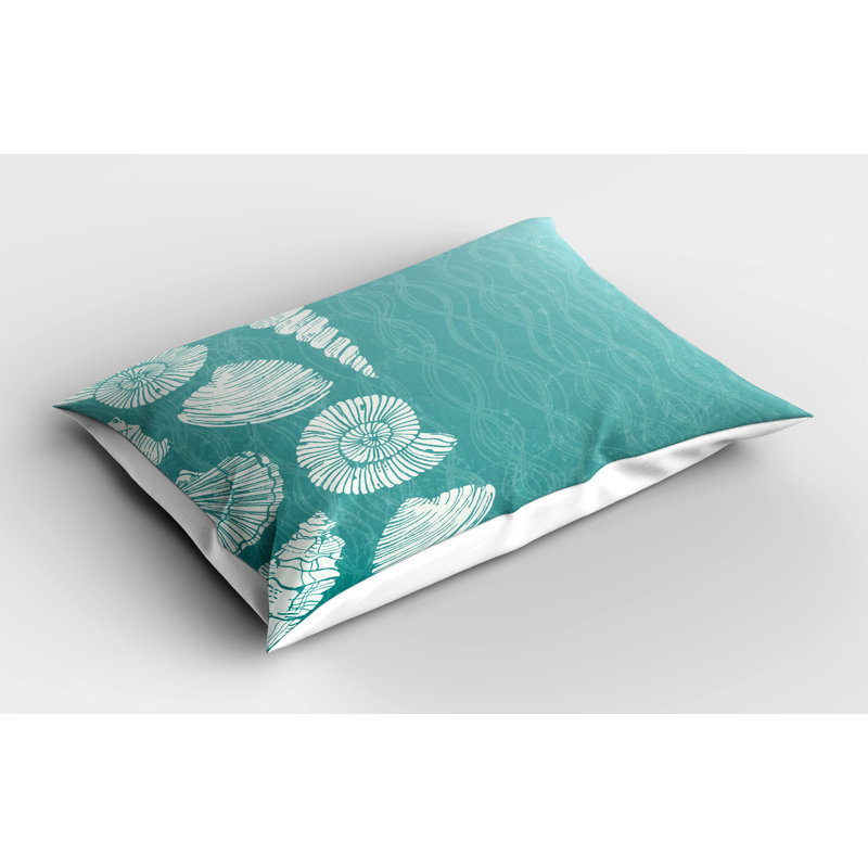 Ensemble de 2 taies décoratives à motif d'escargot Ambesonne, H 20 po x l 36 po