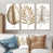 Toile naturelle avec cadre flottant