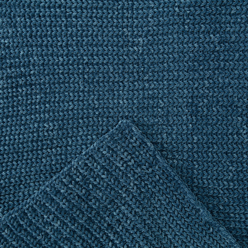 Jeté super doux, Bleu