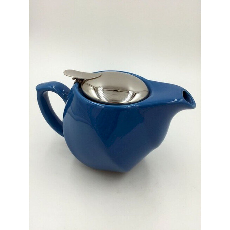 Théière bleue avec infuseur Beufort, 25 oz, Bleu