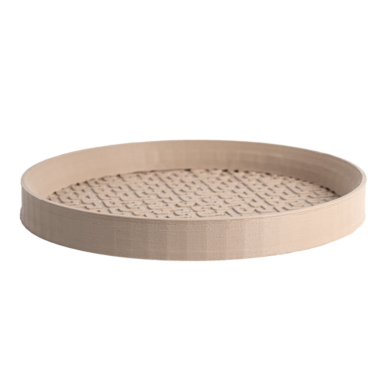 Soucoupe pour plante Nansy, H 1 po x l 8,4 po x P 8,4 po, Sable