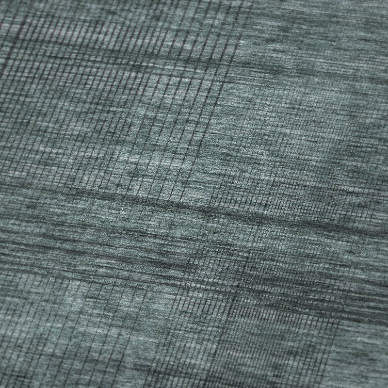 Jeté à rayures Addison Sherpa ASB820, Sarcelle