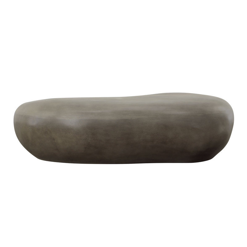 Braylan 61.5'' Stone Outdoor Coffee Table