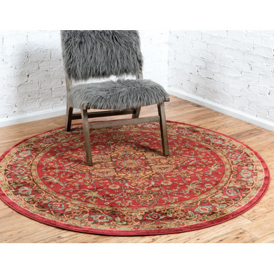 Tapis traditionnel Azar couleur merlot