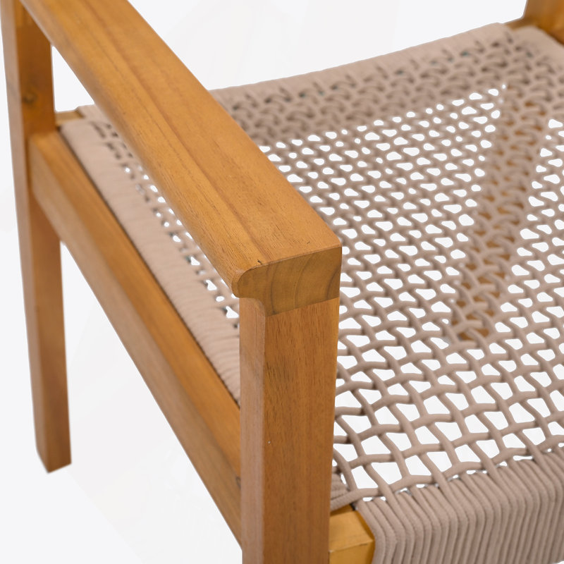 Chaise de salle à manger brun clair