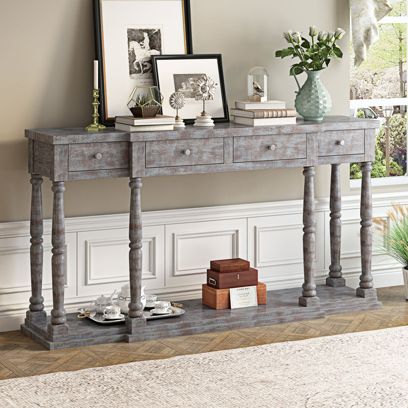 Console Barthelemy, Gris délavé
