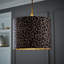 Aljet 20cm H Blended Fabric Drum Lamp Shade ( Slip-On ) in Brown: Cream