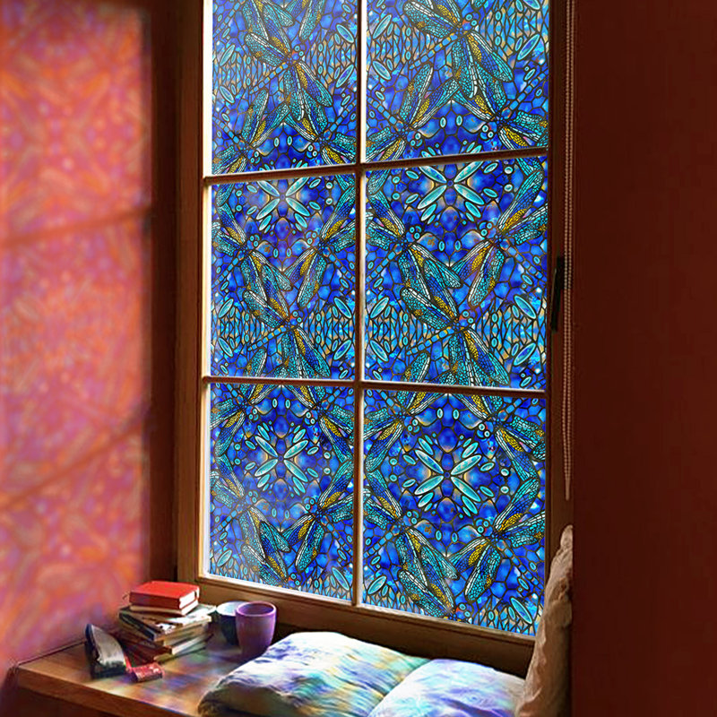 August Grove® Dragonfly Window Decal & Reviews | Wayfair