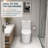 23" Short Compact One-Piece Toilet, Dual Flush, Soft-Close Seat