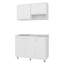 Ensemble d'armoires de cuisine Cohoe, 7 portes, 8 tablettes