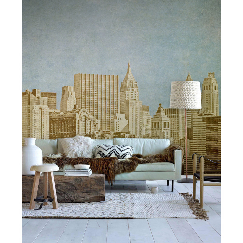 Kahaan 2.5m x 2.5m Matte Mural, 250 x 250cm