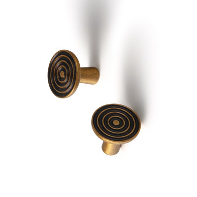 Tourbillon 1 1/4 "- boutons d'armoire design