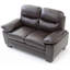 Causeuse Glory Furniture Marta G674-L, brun foncé