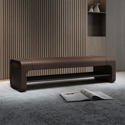 Banc de rangement rembourré pour chaussures 47,24