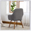 Fauteuil d'appoint contemporain en tissu Tuchico Design unique, expérience confortable, fonctions flexibles et espace-1967096728
