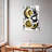 Avery Gold Abstract Painting I-108523819