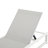 5-Level Adjustable Outdoor Chaise Lounge, Durable Aluminum Frame & PVC-coated polyester Mesh, Perfect For Patio/Poolside