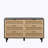 Rattan Wood Console Table With Drawer Storage-2085229748-2085229745