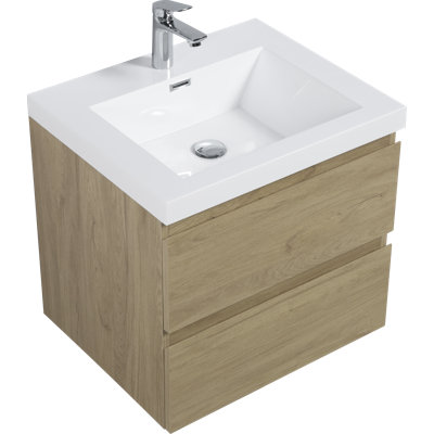 Meuble-lavabo flottant avec lavabo Samuel