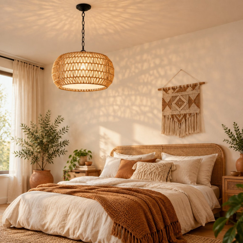 18" Farmhouse Pendant Light