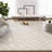 Abani Rugs Lars Machine Washable Checkered Cream Area Rug-997911435
