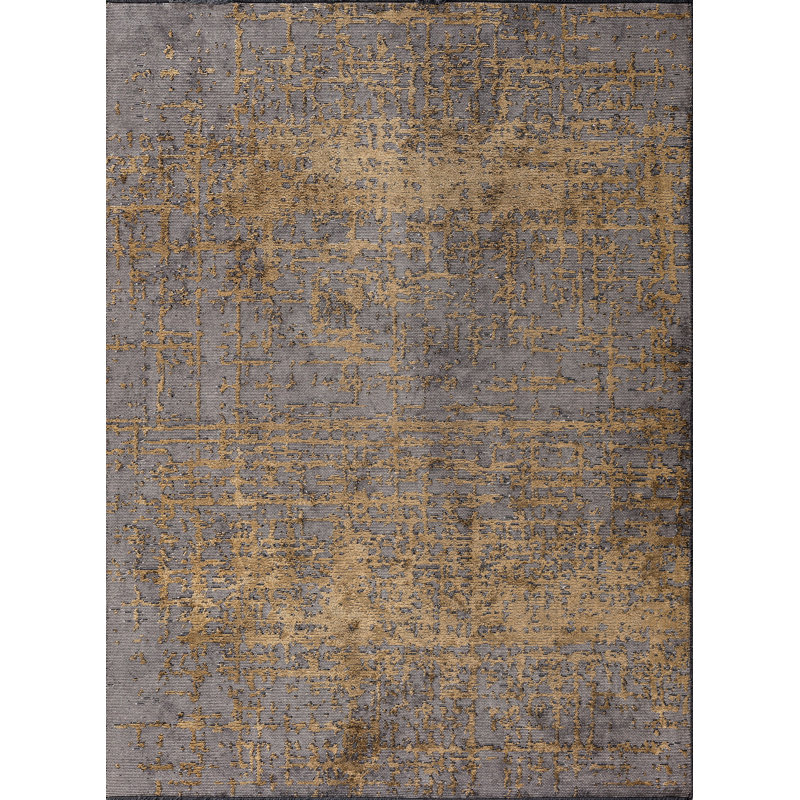 Tapis brun / gris Rapture, Rectangle 7 pi 10 po x 11 pi 2 po