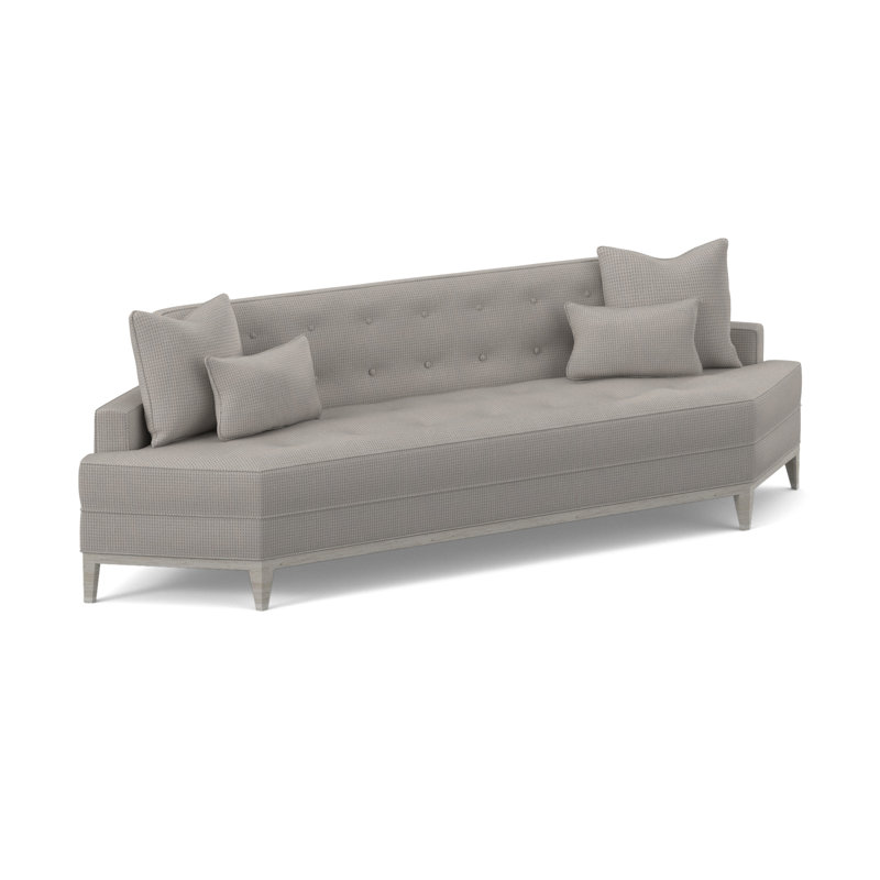 Perspective Sofa, Bisque, Elise Harbor 100% Polyester