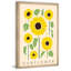 Sunflowers Bloom 1 Piece Single Picture Frame Painting-1910373202