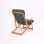 Chaise de jardin en bois de hêtre massif, 19,7 po x 31,9 po x 19,7 po | Sans vernis, peinture de préservation du bois à base d'eau | Gris et couleur naturelle | Conception durable et écologique idéale pour la détente en plein air et l'utilisation sur la terrasse-86931919