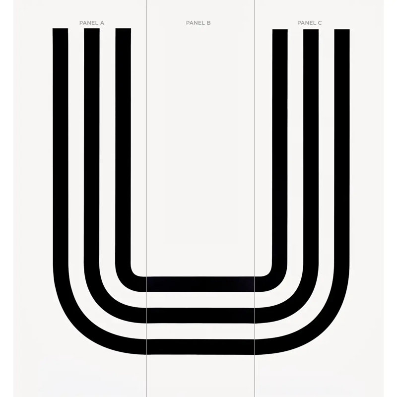 Virginia Panel C, Black