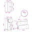 Bathroom Storage Furniture Set